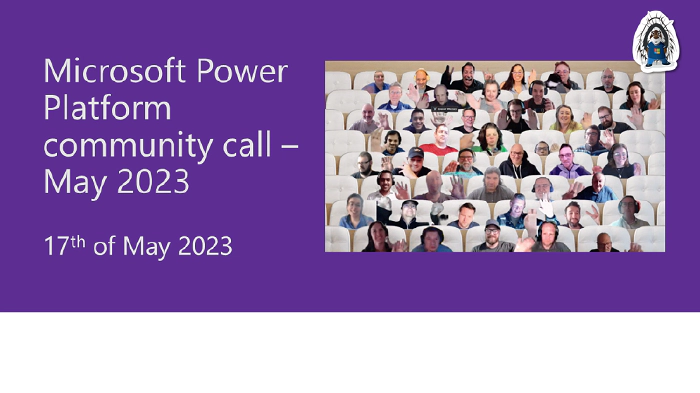 Power Platform Community Call – May 2023