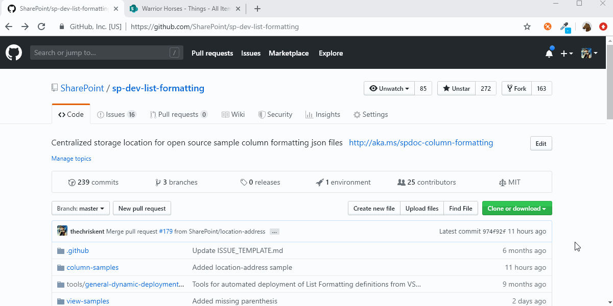 Copy from github
