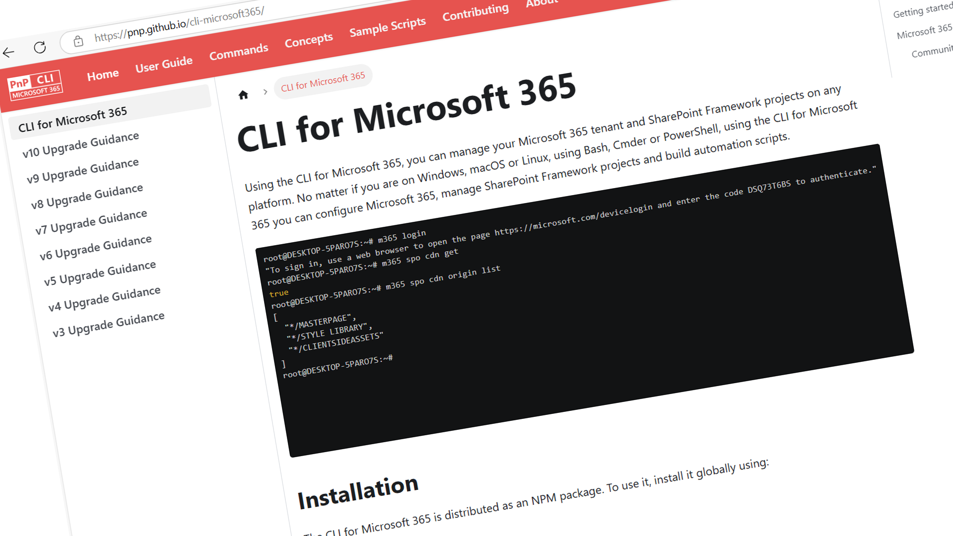 CLI for Microsoft 365 v10.6