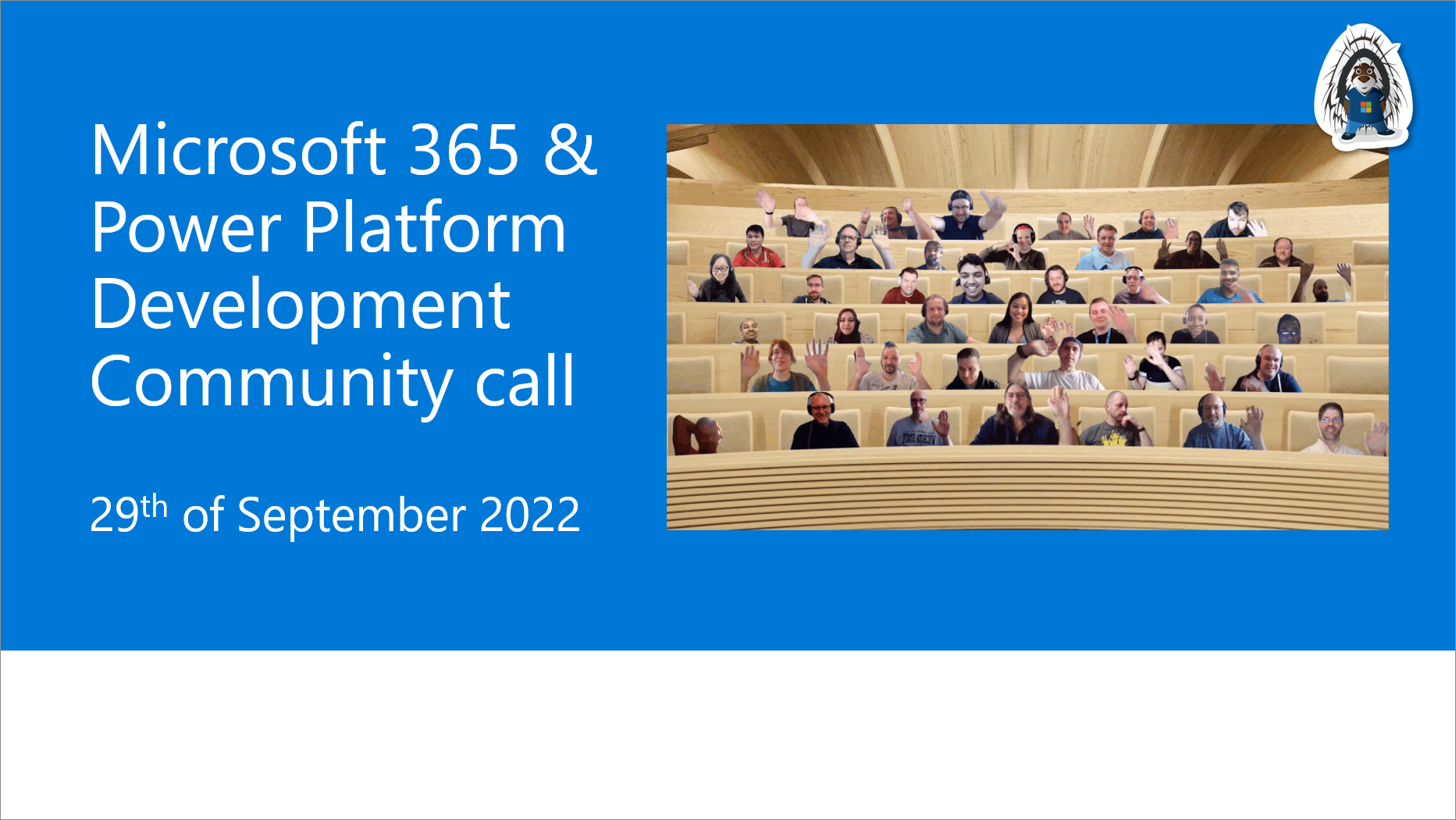 microsoft-365-power-platform-development-community-call-29th-of