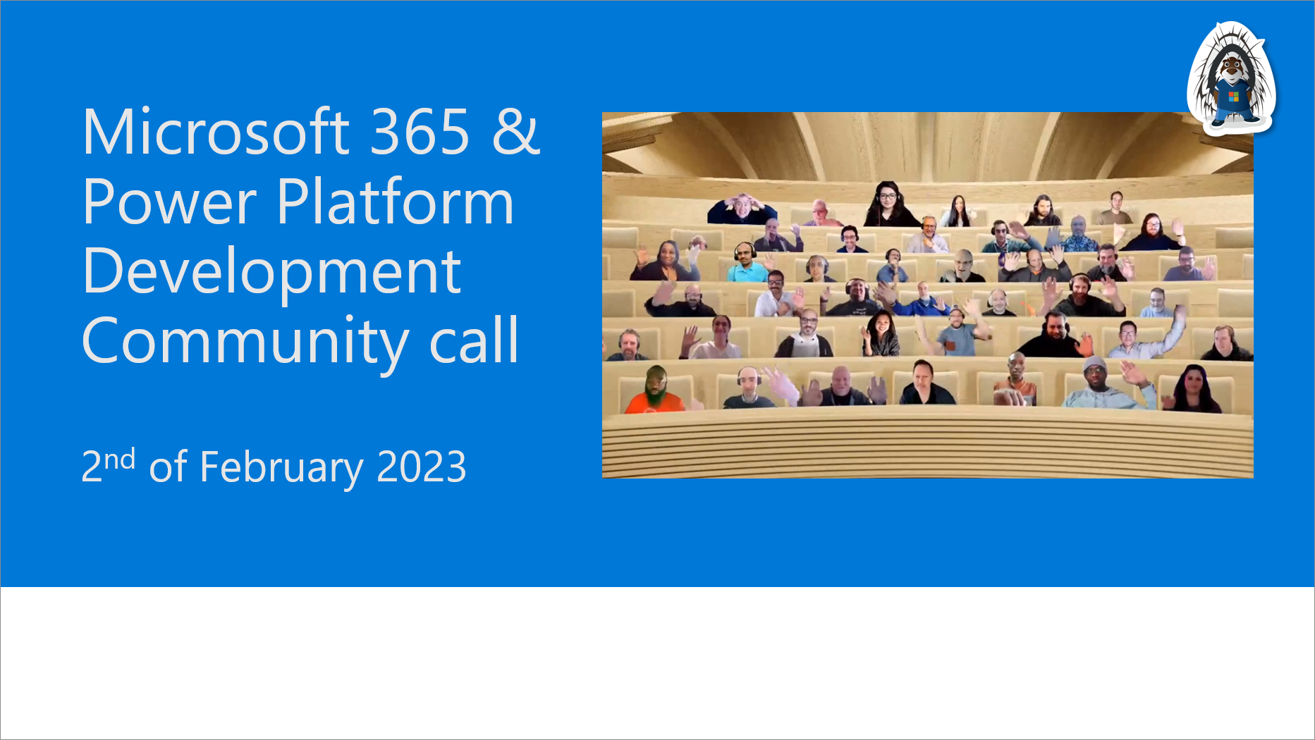 microsoft-365-power-platform-development-community-call-2nd-of