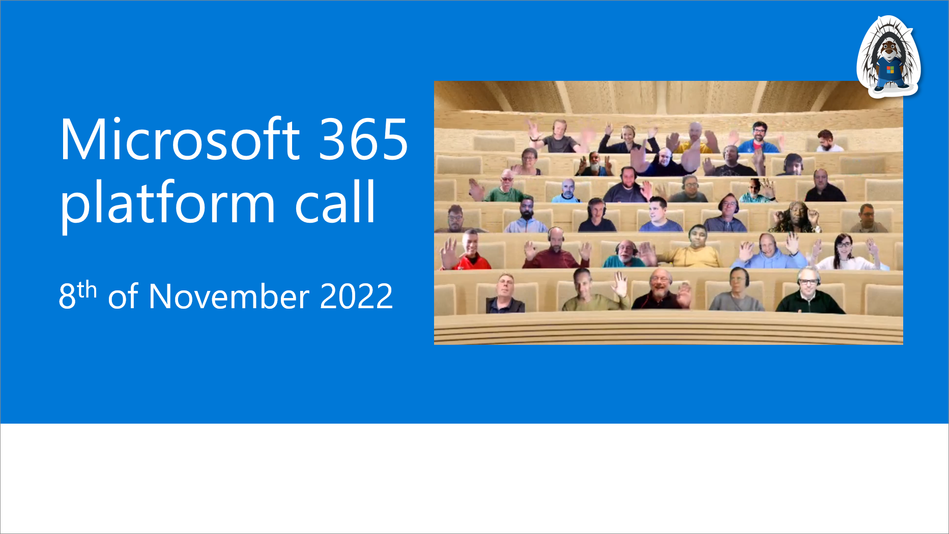 microsoft-365-platform-community-call-8th-of-november-2022