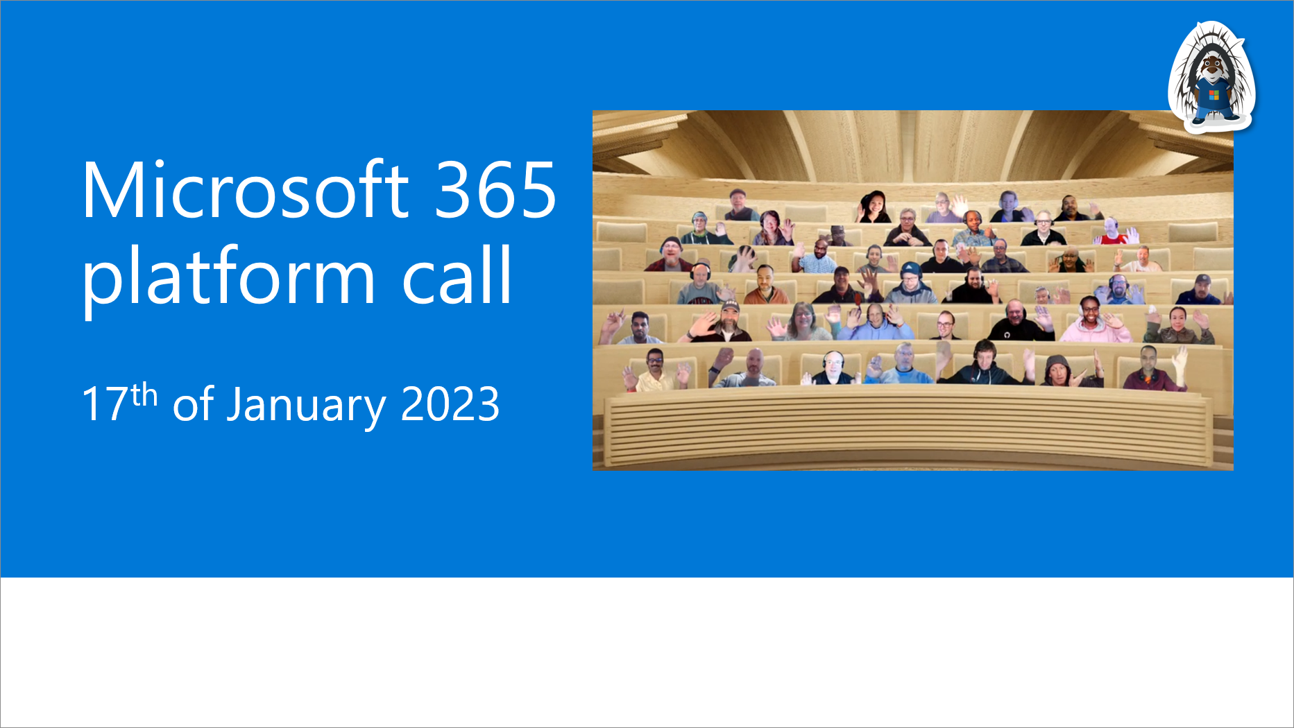 microsoft-365-platform-community-call-17th-of-january-2023