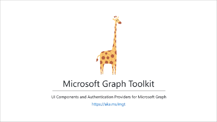 Microsoft Graph Toolkit 