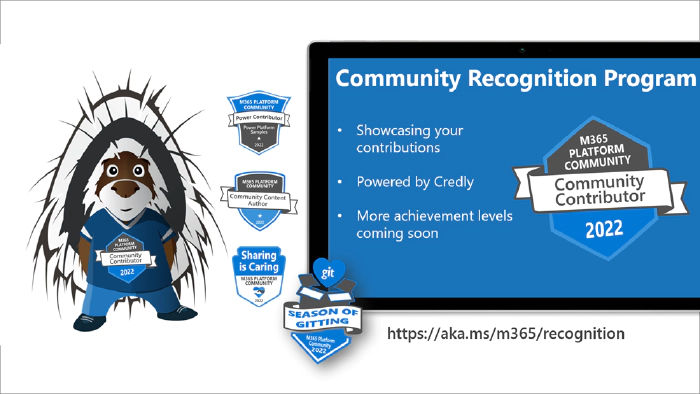 tMicrosoft 365 &amp; Power Platform Community Recognition Program