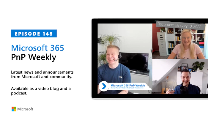 Microsoft 365 PnP Weekly - Episode 148 - Carmen Ysewijn (Qubix)