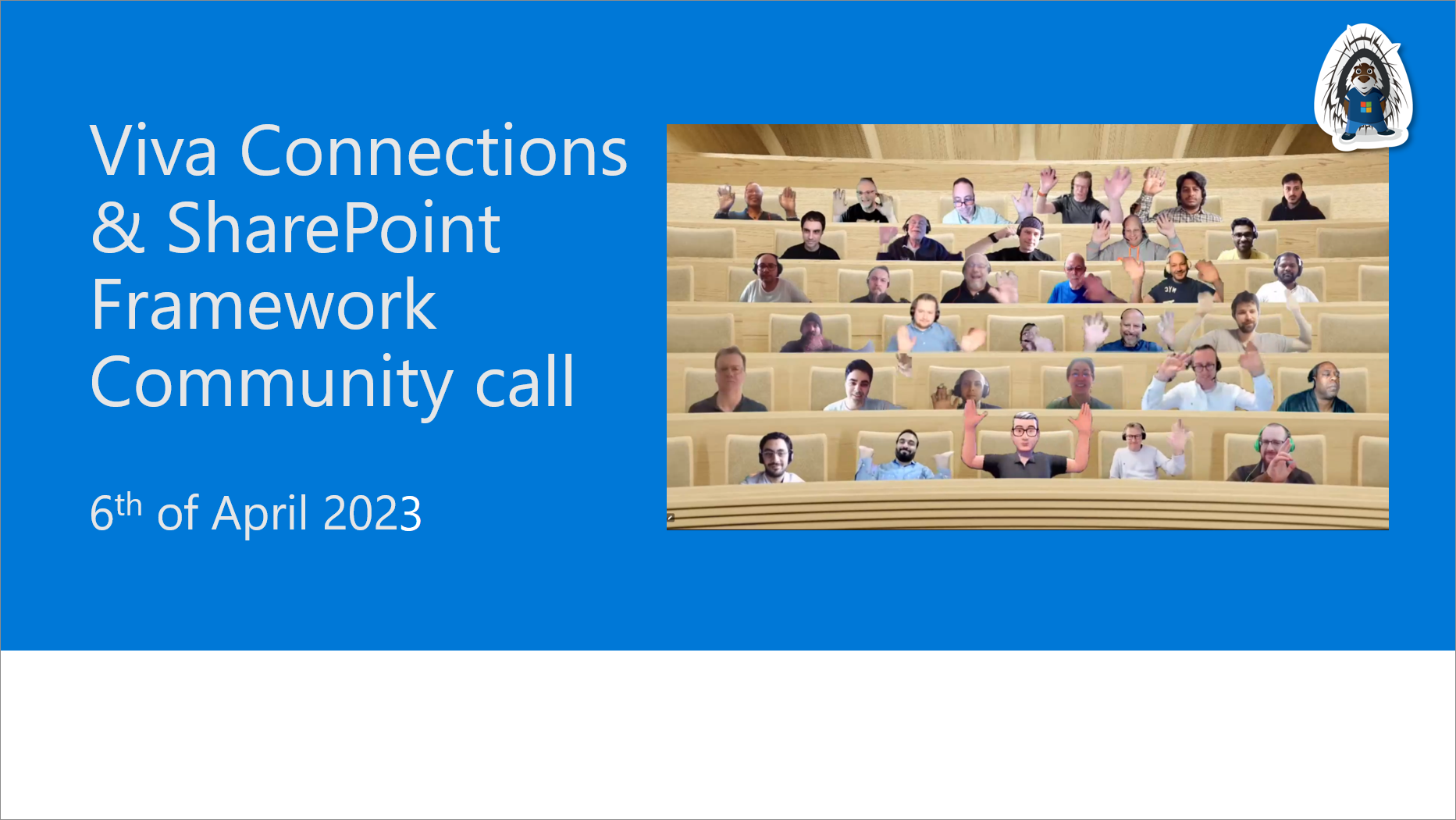 viva-connections-sharepoint-framework-community-call-6th-of-april-2023