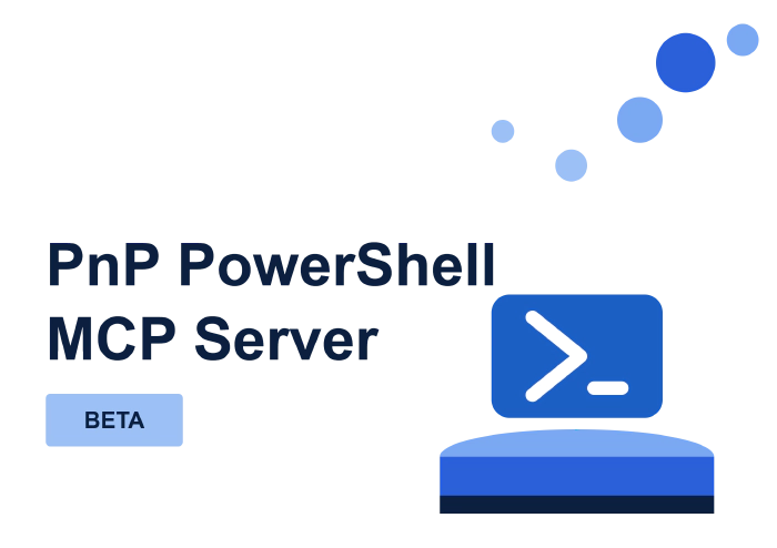 Introducing the PnP PowerShell MCP Server