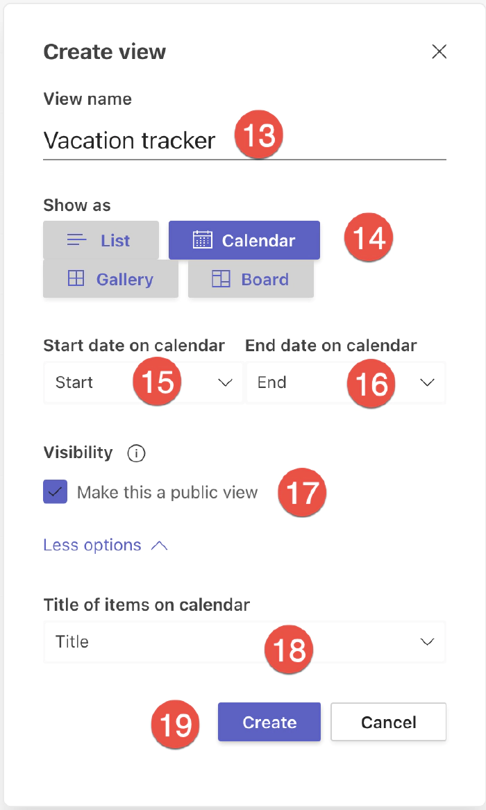 Create the calendar view.png