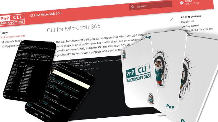 CLI for Microsoft 365 on your mobile