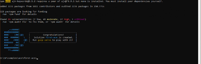 thumbnail image 3 of blog post titled Create your first Adaptive Card Extensions(ACEs) with SPFx 