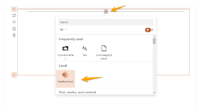 thumbnail image 4 of blog post titled Create your first Adaptive Card Extensions(ACEs) with SPFx 