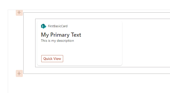 thumbnail image 12 of blog post titled Create your first Adaptive Card Extensions(ACEs) with SPFx 