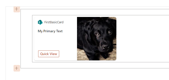 thumbnail image 13 of blog post titled Create your first Adaptive Card Extensions(ACEs) with SPFx 