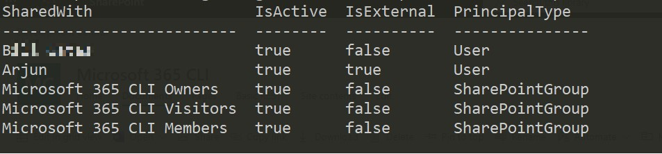 Get Permission Report for SharePoint Online or OneDrive File using CLI ...