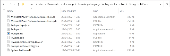 How to get Source Code files for Power Apps Canvas apps