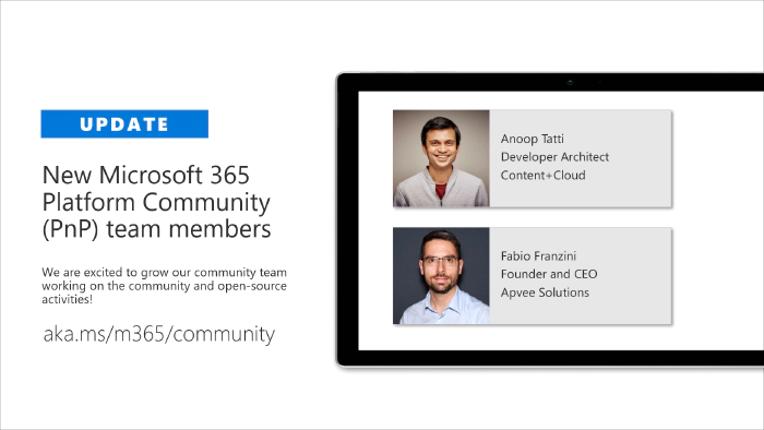 New Microsoft 365 Platform Community (PnP) team members – June 2022