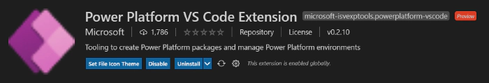 Power Apps: source code edit for Canvas Apps in Visual Studio Code