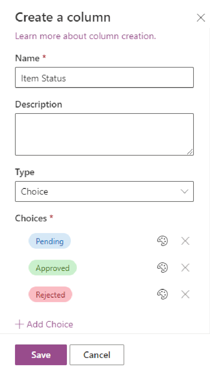 Quick SharePoint Approvals using List formatting JSON to set field values