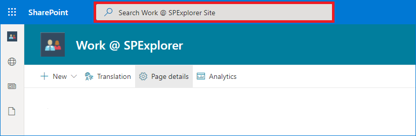 SharePoint Online: How to change the placeholder text in the search box
