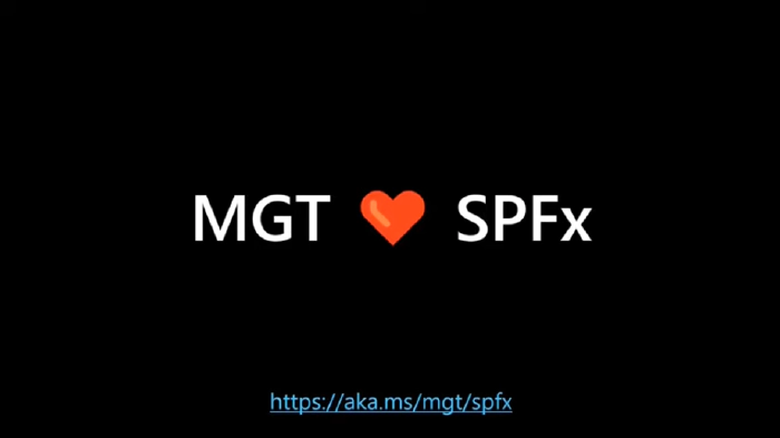 MGT loves SPFx