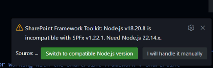 install node