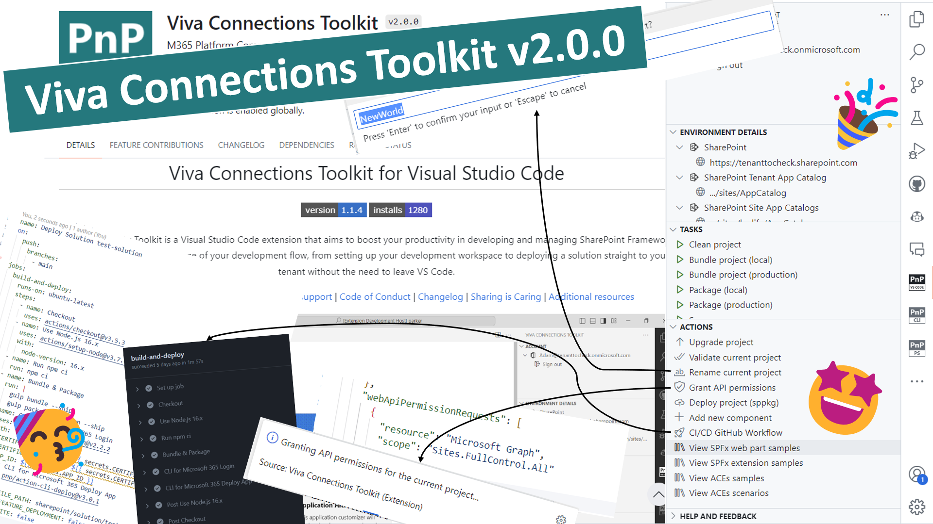 Viva Connections Toolkit pre-release v1.1.2 - Quick update and recap on our  progress of v2 roadmap