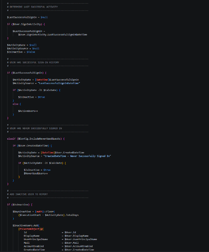 Screenshot of the sample