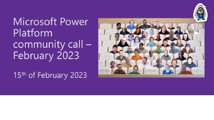 Power Platform Community Call – February 2023