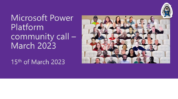 Power Platform Community Call – March 2023