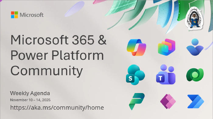 Weekly Agenda - 10th of November week Weekly Agenda - 10th of November week