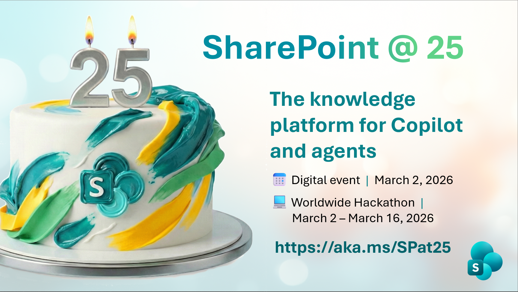 SharePoint 25th anniversary event