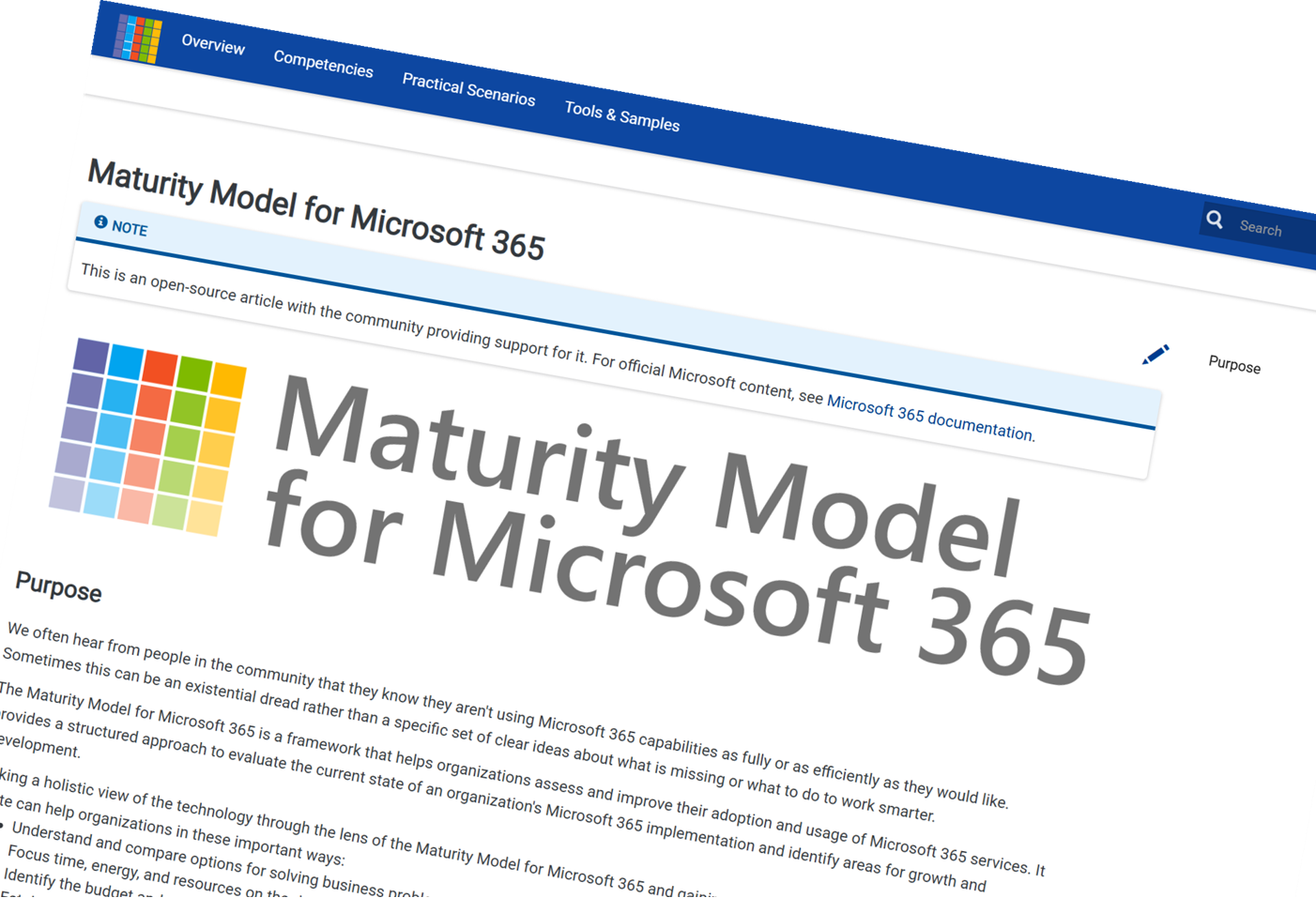 Maturity Model for Microsoft 365