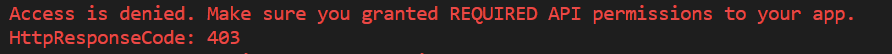 access denied