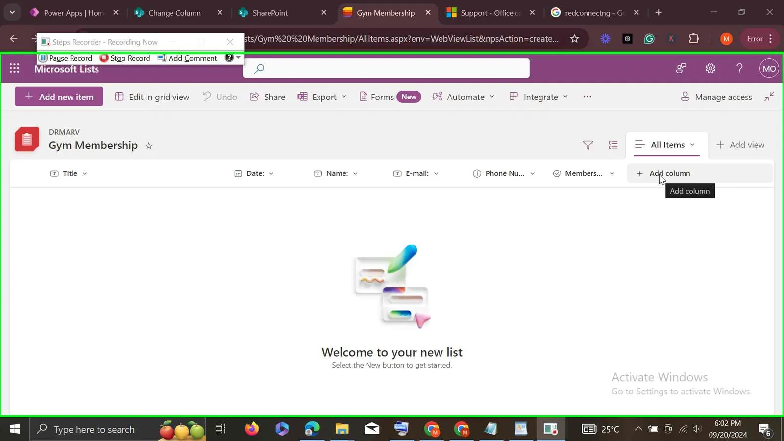 Prompt Admin Products