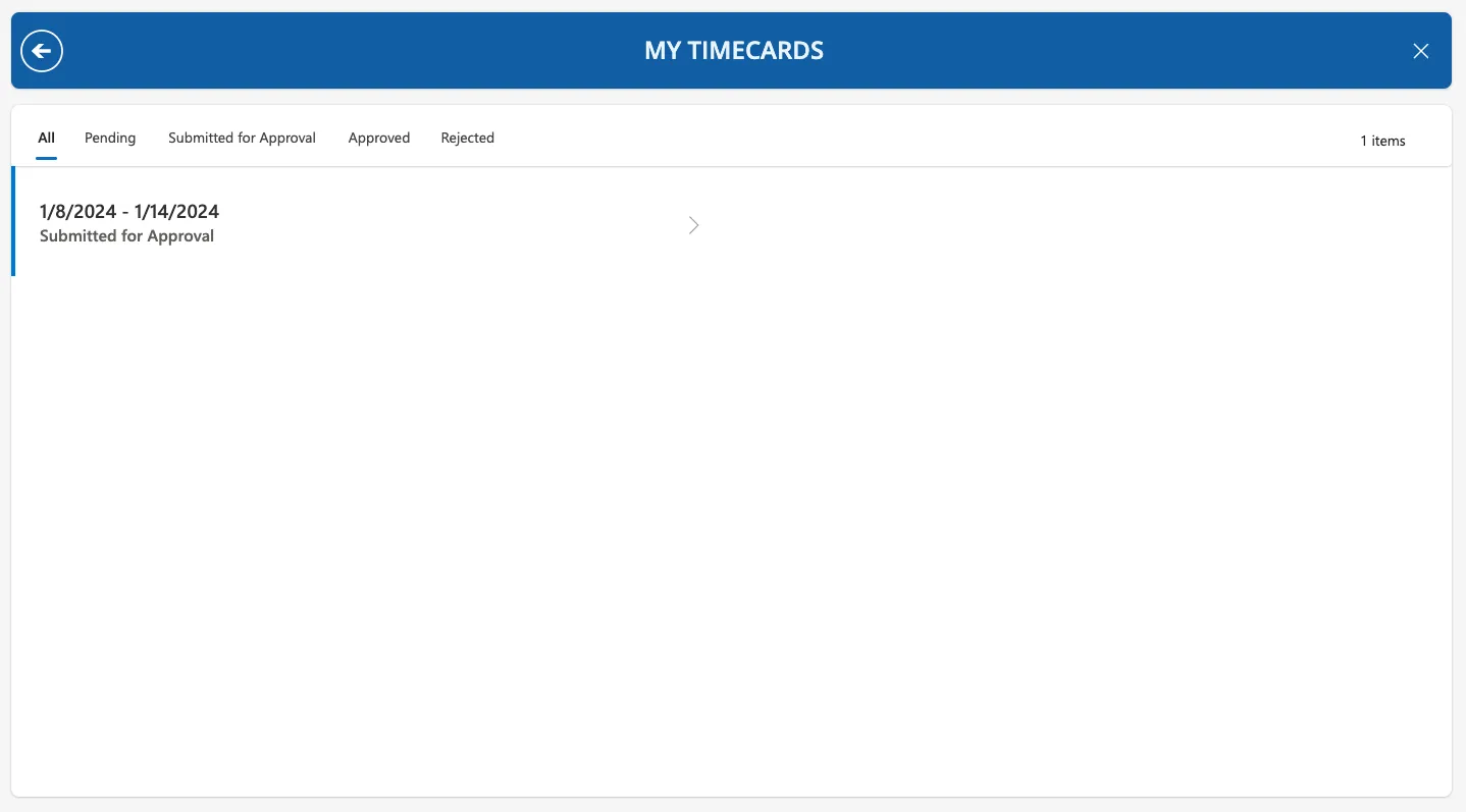 MyTimeCards