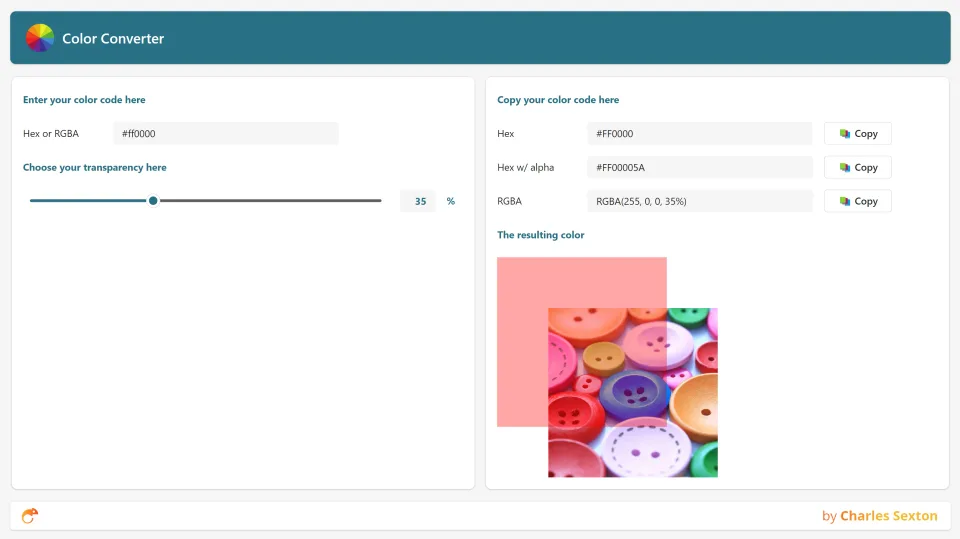 App preview