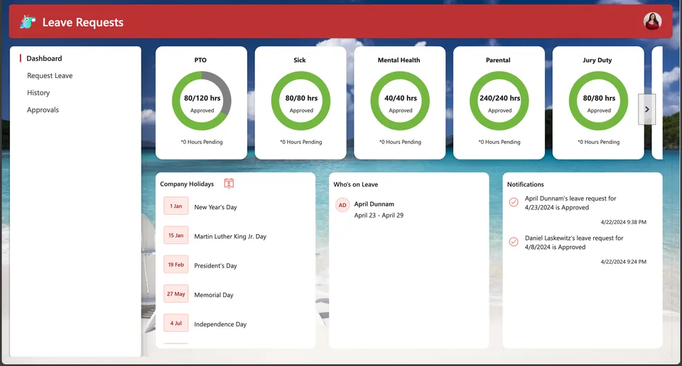 App preview