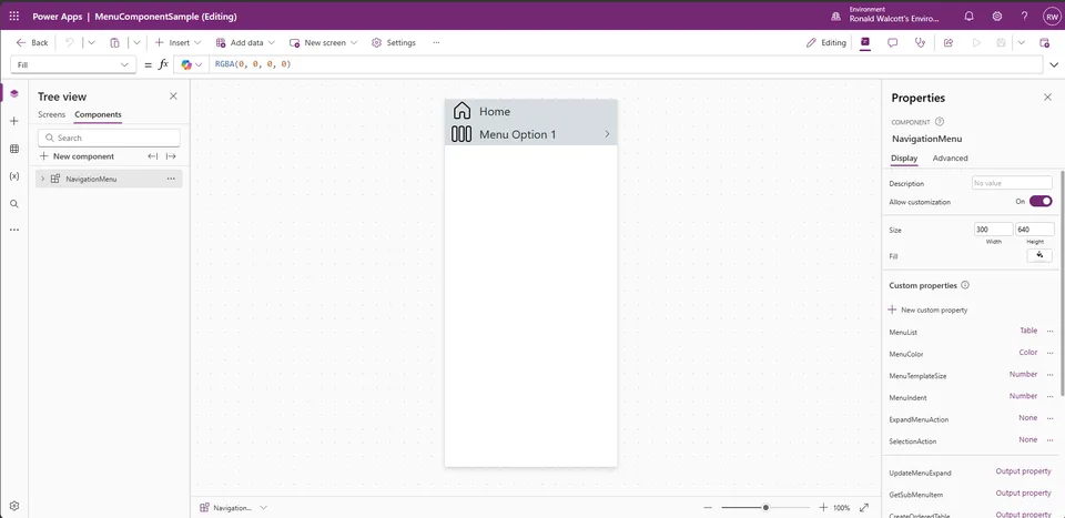 App preview