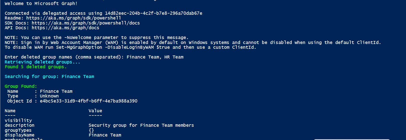 Example Screenshot
