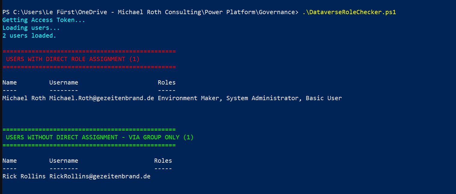Example Screenshot