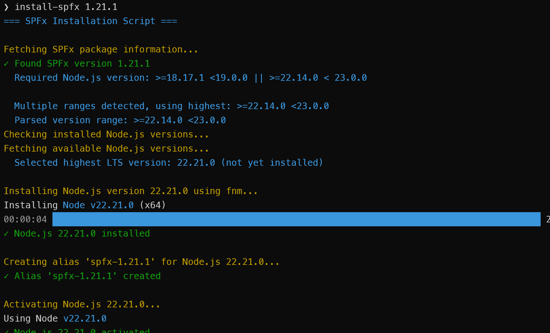 Installing a Specific Version