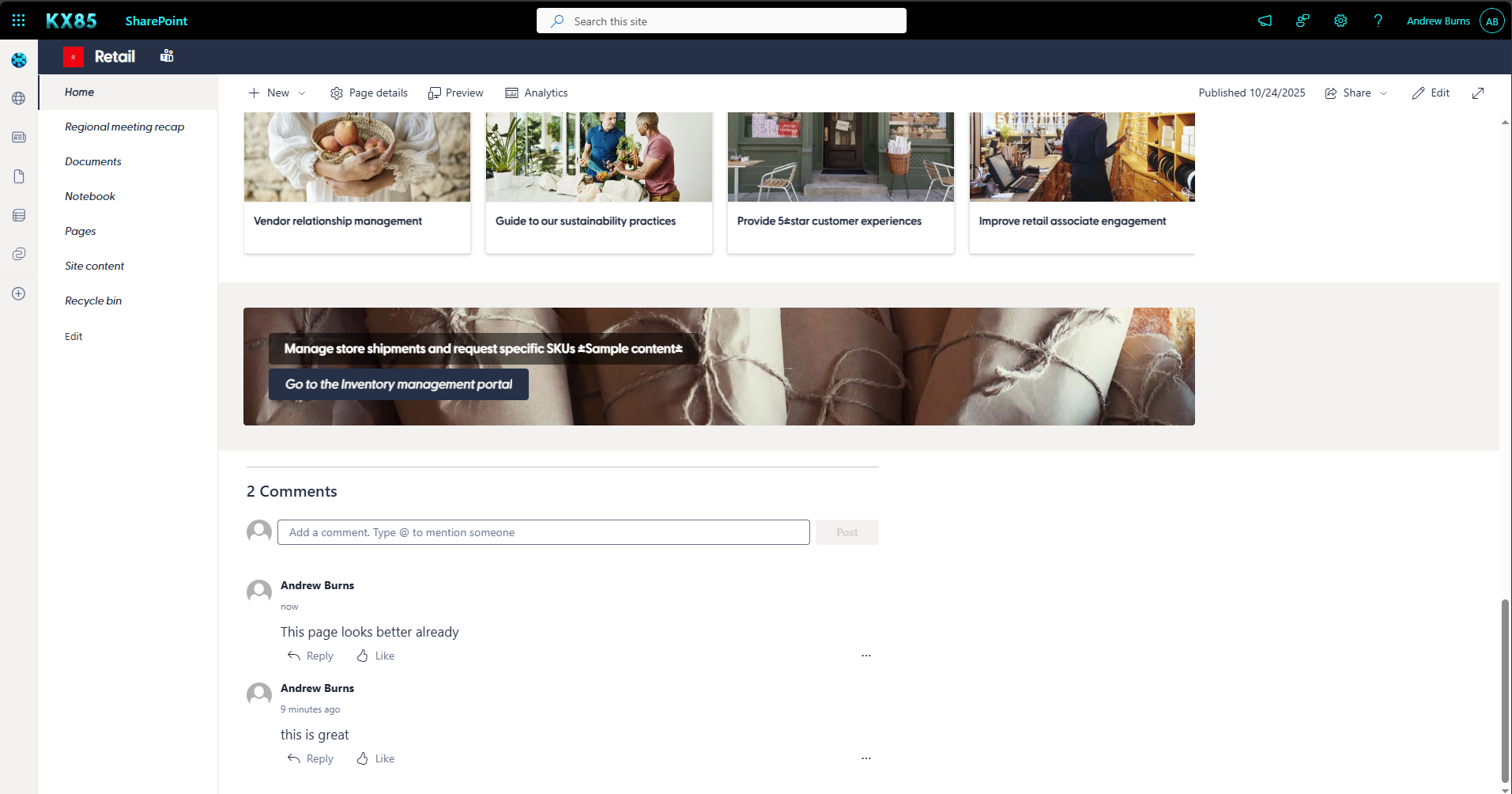 Example Screenshot