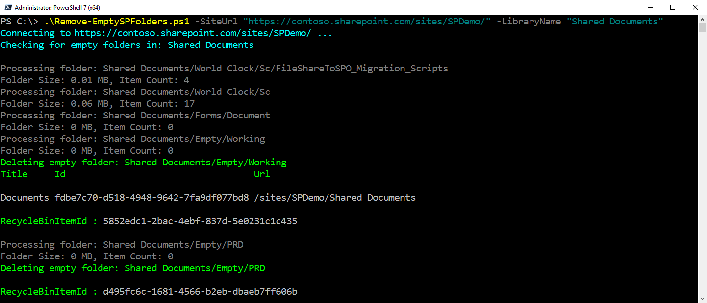 Example Screenshot