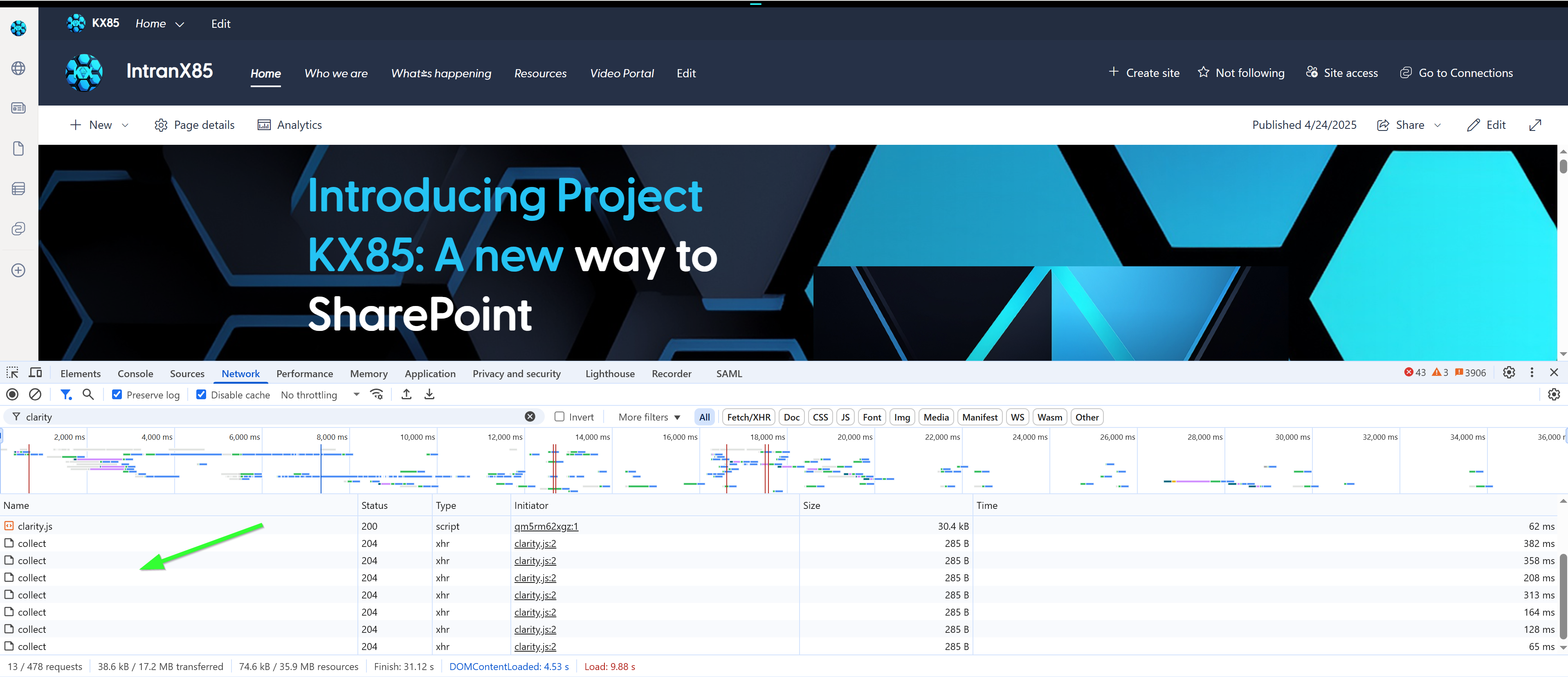 Example Screenshot