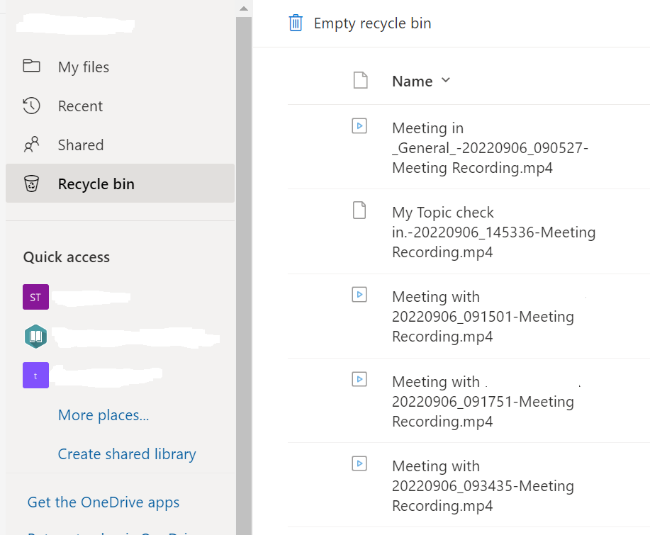 Recover Deleted Teams Meeting Recordings PnP Samples