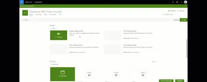 AAD Token Provider Bot Extension