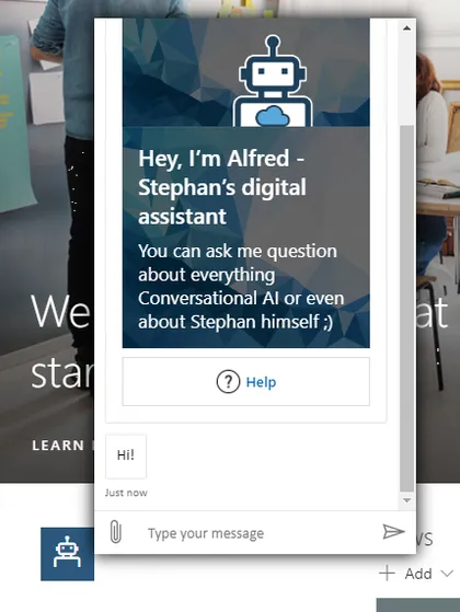 Bot Framework Chat App Customizer