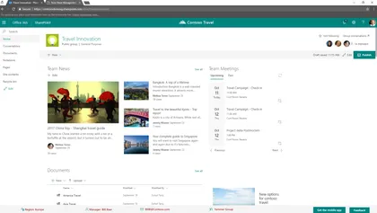 Regions Footer Application Customizer