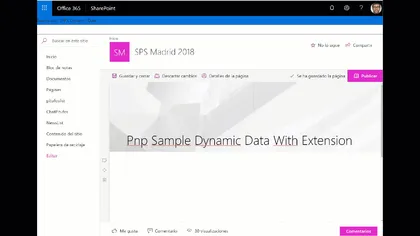 Connecting SPFx Extensions with Web Parts using Dynamic Data